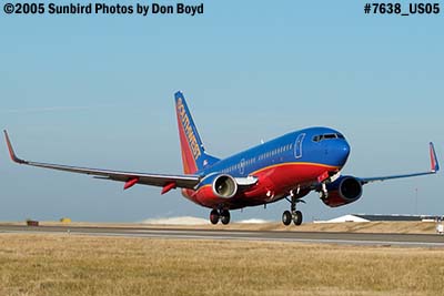 Southwest Airlines B737-7H4 N225WN aviation airline stock photo #7638