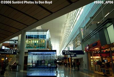 Terminal D at Dallas/Ft. Worth International Airport stock photo #8805