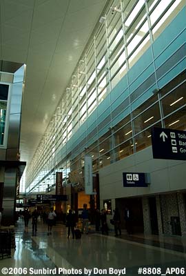 Terminal D at Dallas/Ft. Worth International Airport stock photo #8808