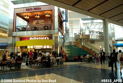 Terminal D at Dallas Ft. Worth International Airport stock photo #8815