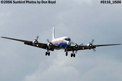 Florida Air Transport Inc.'s DC-6A N70BF cargo aviation stock photo #0116