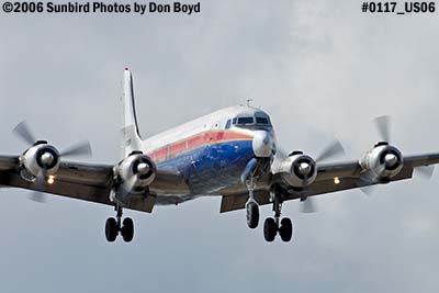 Florida Air Transport Inc.'s DC-6A N70BF cargo aviation stock photo #0117