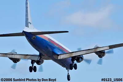 Florida Air Transport Inc.s DC-6A N70BF cargo aviation stock photo #0123