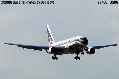 The Farewell Tour of Delta's B767-232 N102DA The Spirit of Delta at FLL airline aviation stock photo #0407