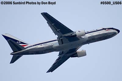 The Farewell Tour of Deltas B767-232 N102DA The Spirit of Delta at FLL airline aviation stock photo #0500