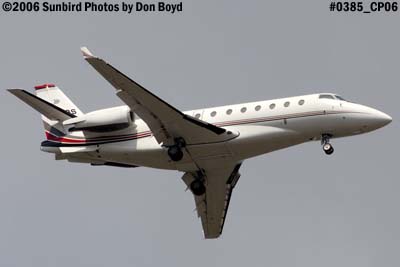 Executive Jet Aviations Israeli Aircraft Industries Gulfstream G-200 Galaxy N---QS corporate aviation stock photo #0385