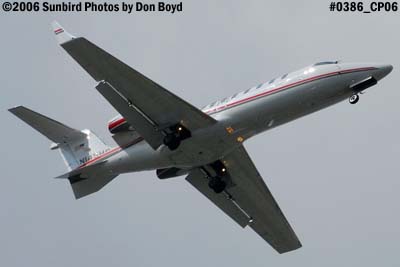 United States Aviation Co.'s Learjet 45 N145HC corporate aviation stock photo #0386