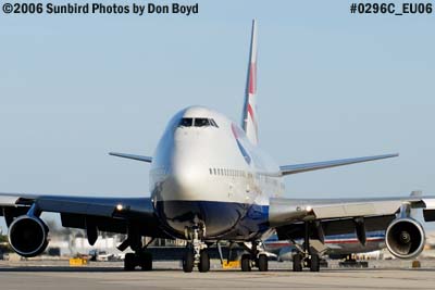 British Airways B747-436 G-CIVT airliner aviation stock photo #0296C
