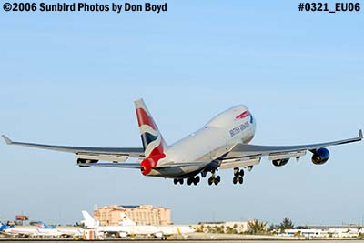 British Airways B747-436 G-CIVT airliner aviation stock photo #0321
