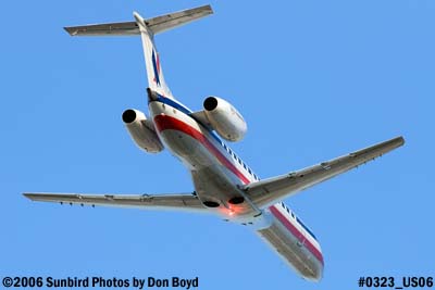 American Eagle EMB-145 airline aviation stock photo #0323