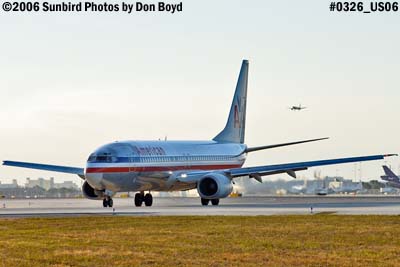 American Airlines B737-823 airline aviation stock photo #0326