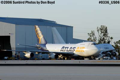 Atlas Air B747-2D7B(SF) N526MC cargo aviation stock photo #0336