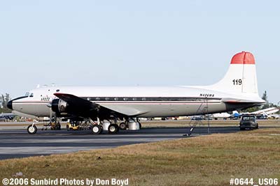 Florida Air Tranport's C54G-DC N406WA cargo aviation stock photo #0644