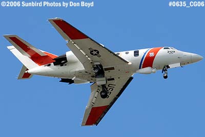 2006 - USCG HU-25C #2129 military aviation stock photo #0635