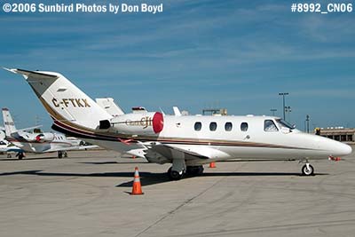 Flightwx Inc. Cessna Citation 525 C-FTKX corporate aviation stock photo #8992