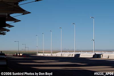 April 2006 - Pike's Peak visible from 100 miles away at Denver International Airport's Jeppeson Terminal 