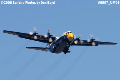 USMC Blue Angels C-130T Fat Albert (New Bert) #164763 military air show aviation stock photo #0907