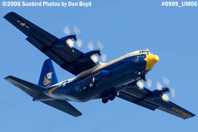 USMC Blue Angels C-130T Fat Albert (New Bert) #164763 military air show aviation stock photo #0909