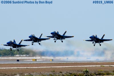 USN Blue Angels taking off from Opa-locka Airport military air show aviation stock photo #0919