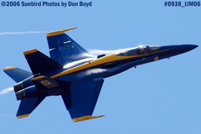 USN Blue Angel #5 military air show aviation stock photo #0938