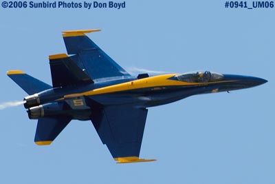 USN Blue Angel #5 military air show aviation stock photo #0941