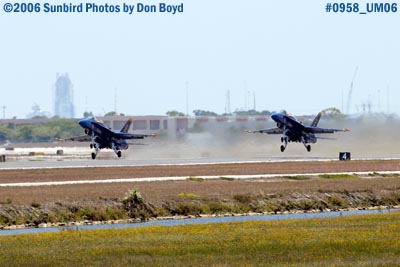 USN Blue Angels takeoff at Opa-locka Airport air show aviation stock photo #0958