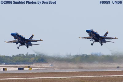 USN Blue Angels takeoff at Opa-locka Airport air show aviation stock photo #0959