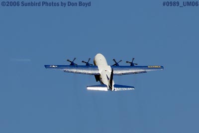 USMC Blue Angels C-130T Fat Albert (New Bert) #164763 takeoff military air show aviation stock photo #0989