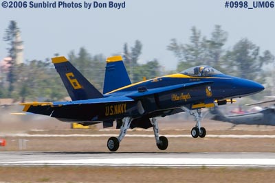 USN Blue Angel #6 military air show aviation stock photo #0998