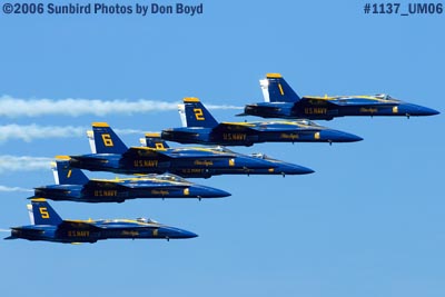 USN Blue Angels at 2006 Air & Sea practice show military air show aviation stock photo #1137