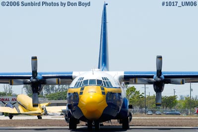 USMC C-130T #164763 Fat Albert (New Bert) military air show stock photo #1017