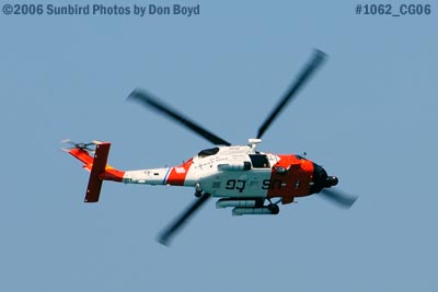 2006 - USCG HH-60J Jayhawk #6039 at 2006 Air & Sea practice show military air show stock photo #1062