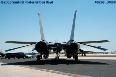USN F-14 Tomcat military air show stock photo #9268