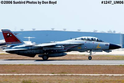 USN Grumman F-14D-170-GR Tomcat #164603 takeoff military aviation air show stock photo #1247