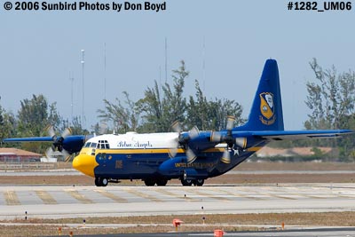 USMC Blue Angels C-130T Fat Albert (New Bert) #164763 taxiing out aviation stock photo #1282