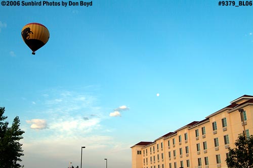 Hot air balloon launches at Colorado Springs aviation stock photo #9379