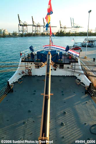 USCGC GENTIAN (WIX 290) after her decommissioning ceremony stock photo #9494