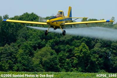 Dixon Brothers Flying Service Air Tractor AT-402 N4555E crop duster aviation stock photo #CP06_1540
