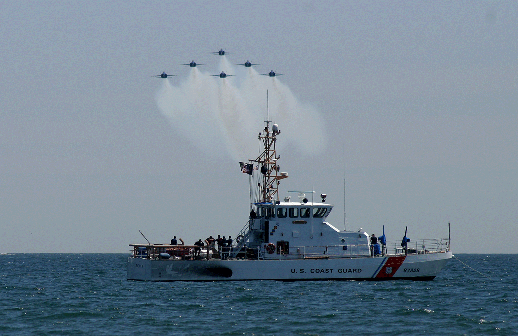 Blue Angel arrival