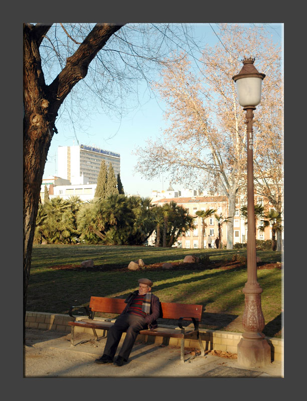 Siesta time in Parque del Oeste