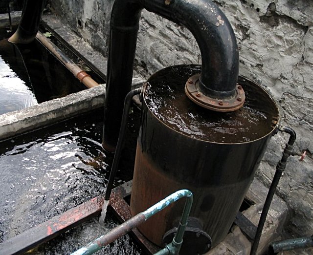 cooling dangerous liquid