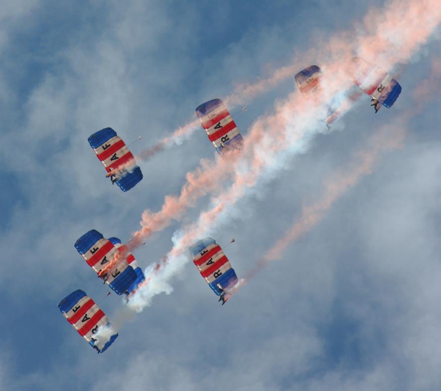 Falcons - RAF Parachute Display Team