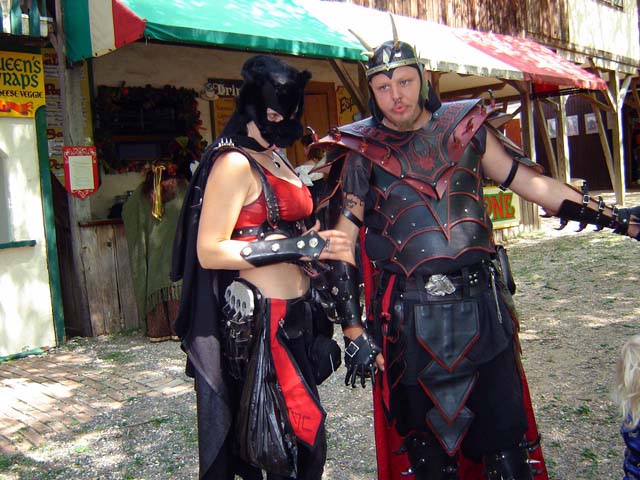 Lexi and Zavier of the Dark Cloud invading Scarby