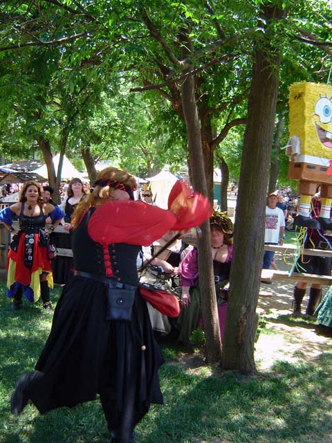 Calamity thinks TAKE THAT SPONGEBOB!