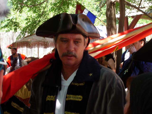 Lord Blue eyes with the Scorpioin Flag.  Damn its hot.