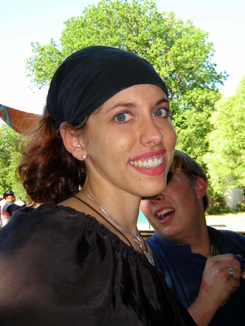 Rivkah the Pirate!   aint she cute