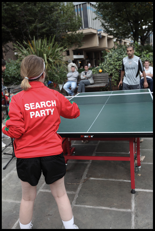 Search Party vs Derby Table Tennis Match