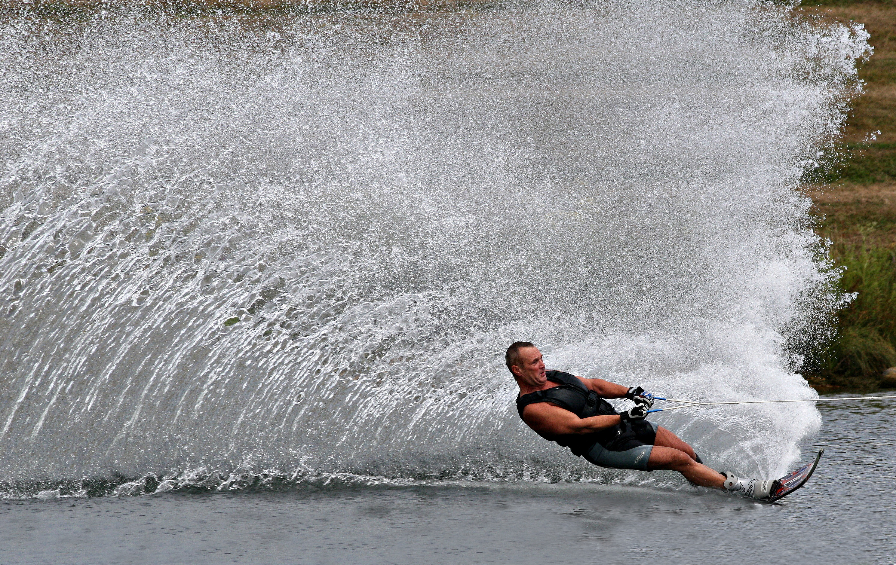 Mike in action