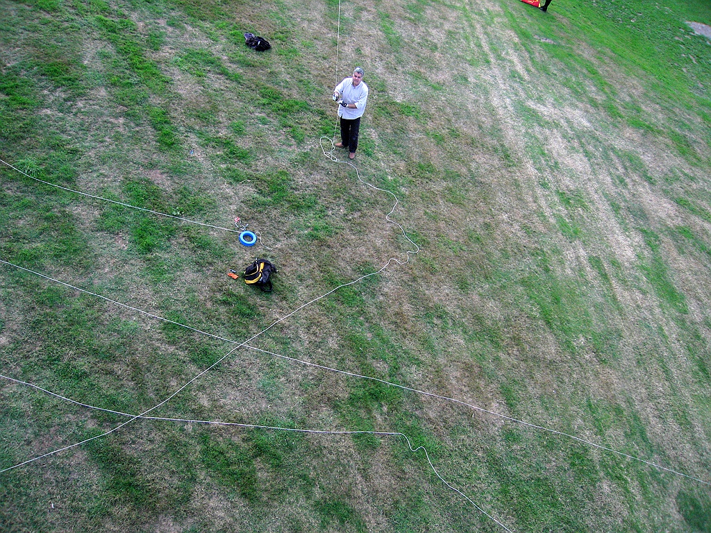 KAP (Kite Aerial Photography) of Mylor Sailing Club, Cornwall