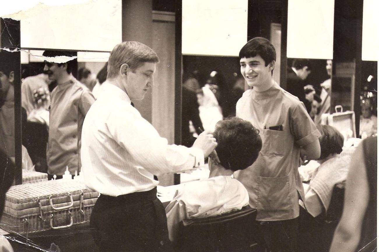 Mark Hilliard. Later Mark joined his brothers at the famous John Mark and Paul salon Mayfair